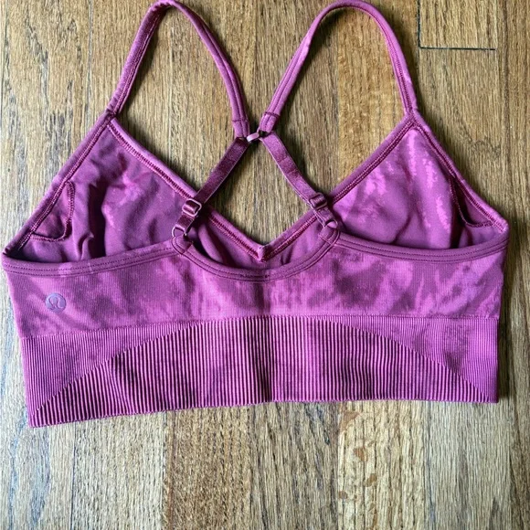 Lululemon Athletica Berry Sports Bra 6/8 - Picture 3 of 5